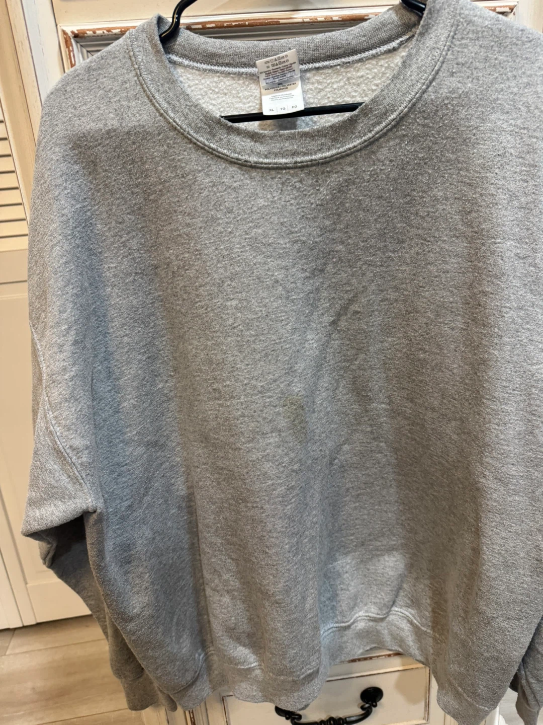Gildan Gray Sweatshirt, Size XL - photo 2