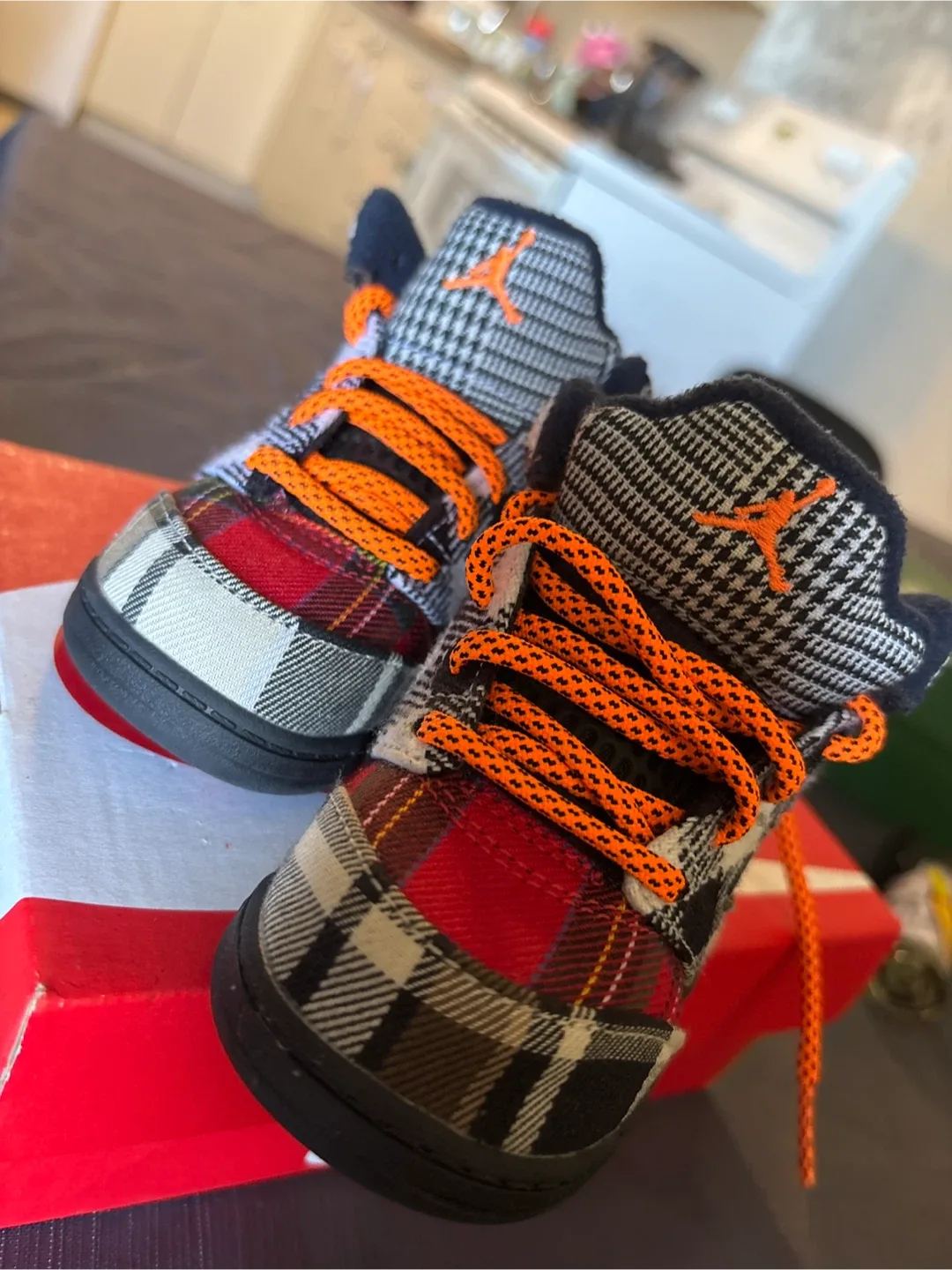 Jordan 5 Retro Plaid Toddler Shoes image indicator(3)