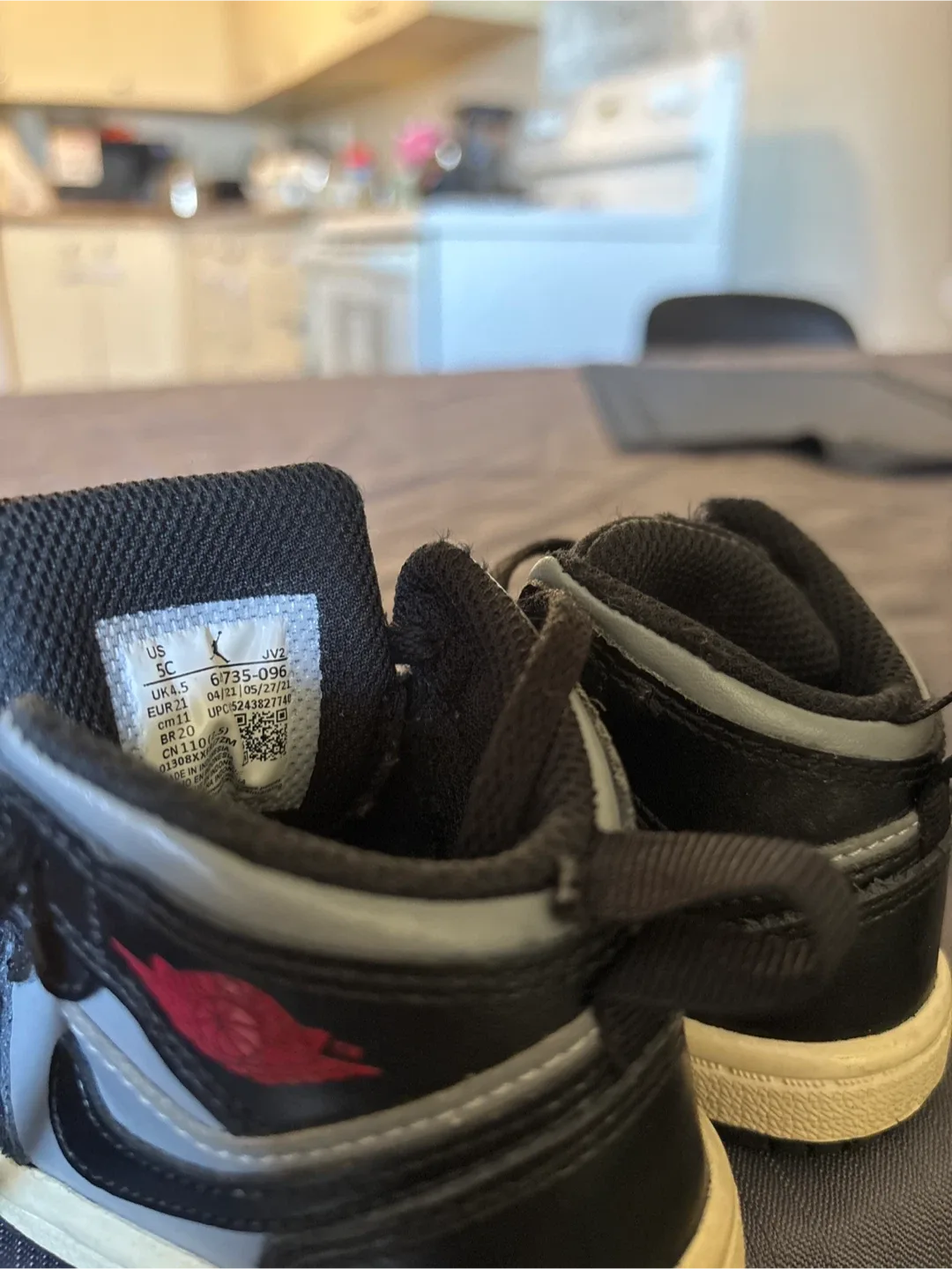 Jordan 1 Toddler Shoes - Size 5C image indicator(5)