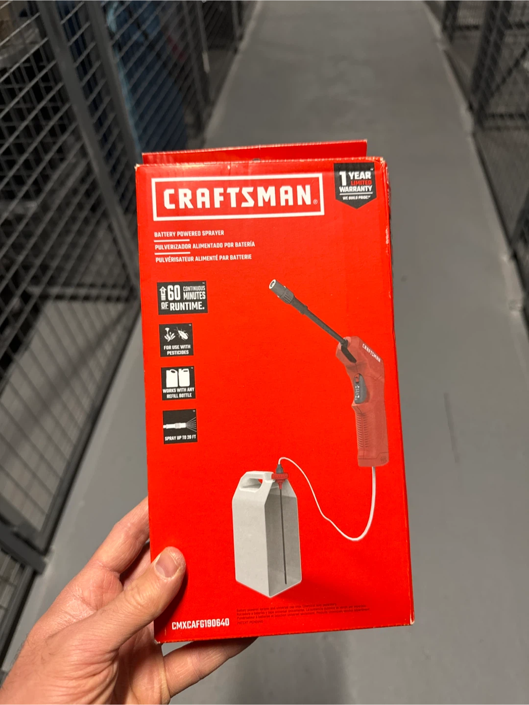 Craftsman Battery Powered Sprayer - New in Box!