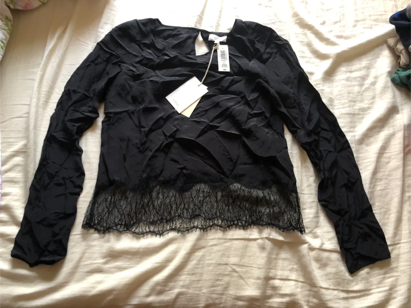 Wilfred Desaix Blouse - Black, Size XS thumbnail