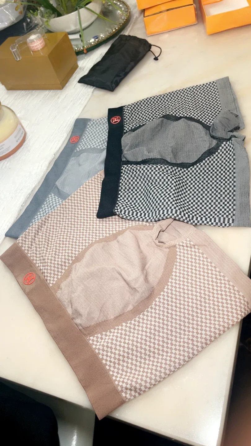 Hermes Paris Men's Boxer Briefs set of 3 in box image indicator(7)