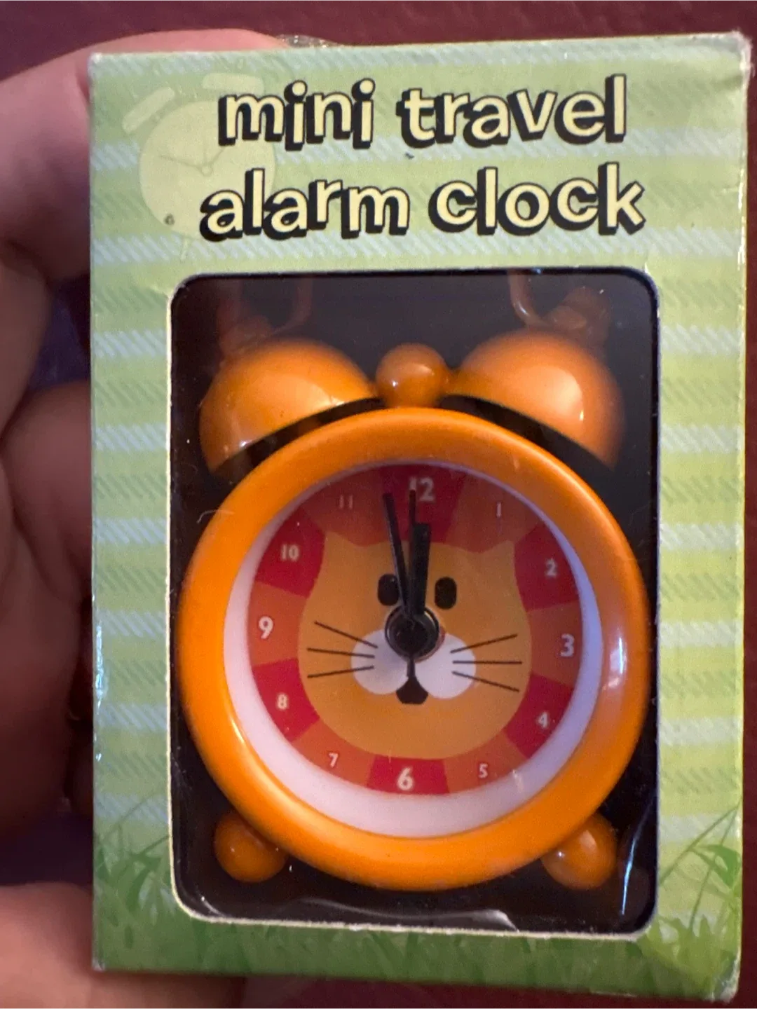 🥕 New Streamline Mini Travel Alarm Clock - Lion image indicator(3)