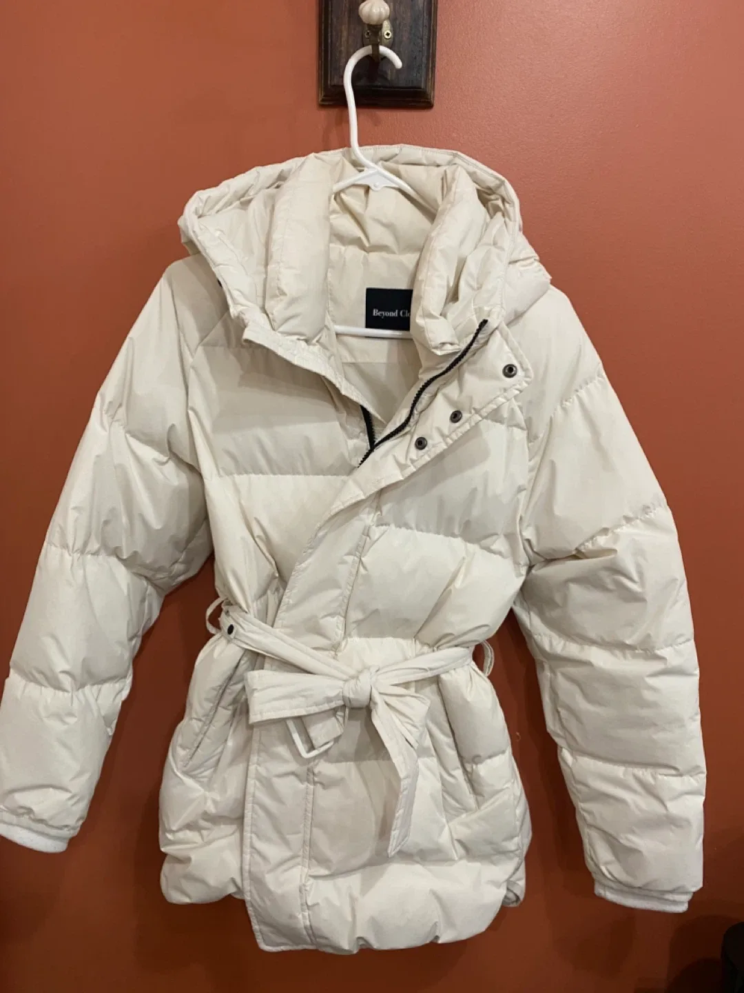 Beyond Closet White goose Puffer Jacket thumbnail
