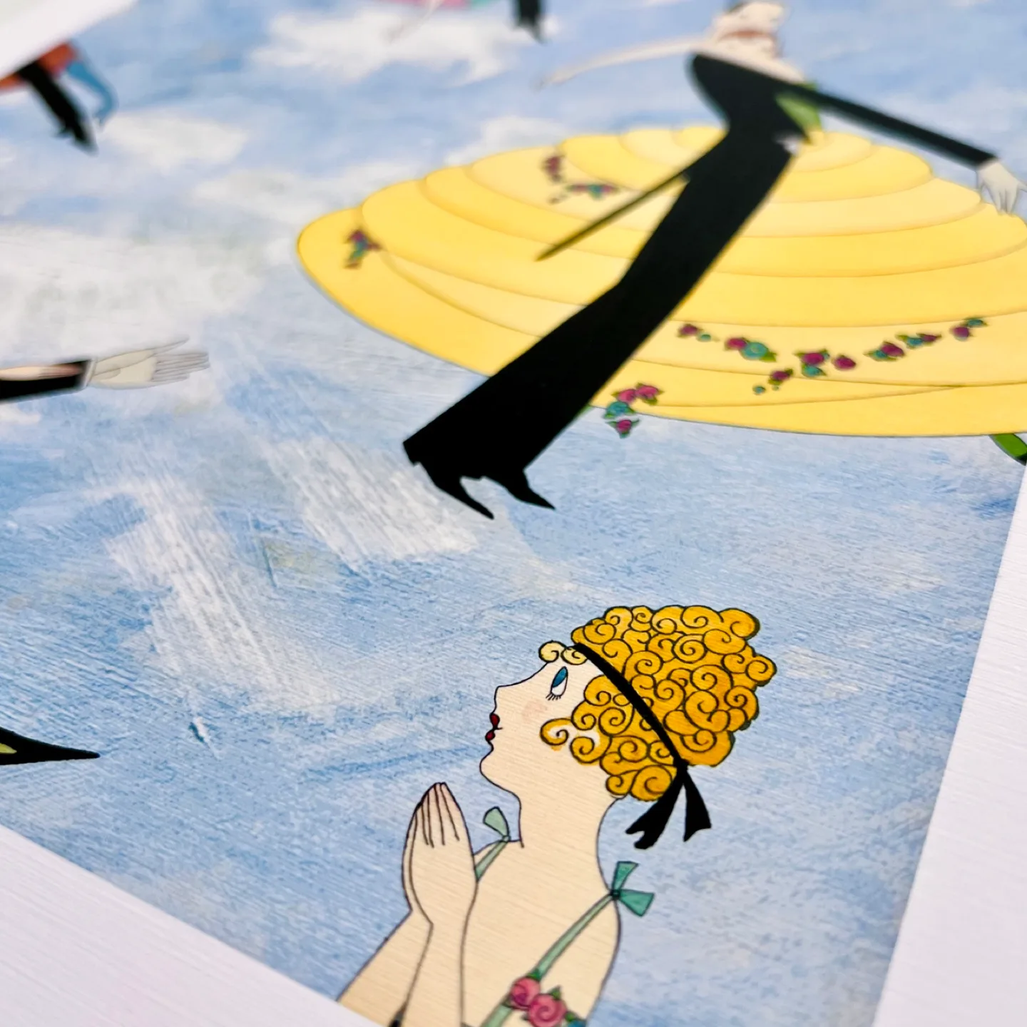 Vintage Collage Large Art Print image indicator(3)