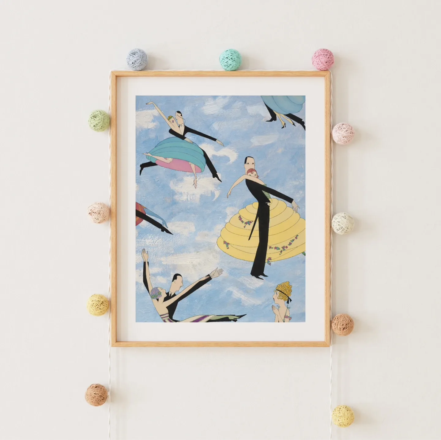 Vintage Collage Large Art Print image indicator(6)