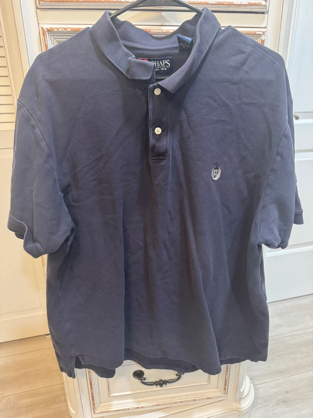 Chaps XXL Blue Polo Shirt
