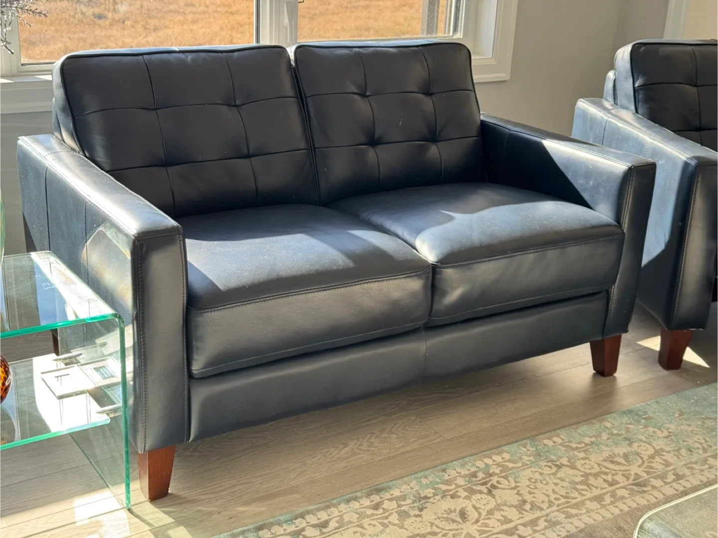 Leather 3-piece Sofa and Recliner Set image indicator(3)