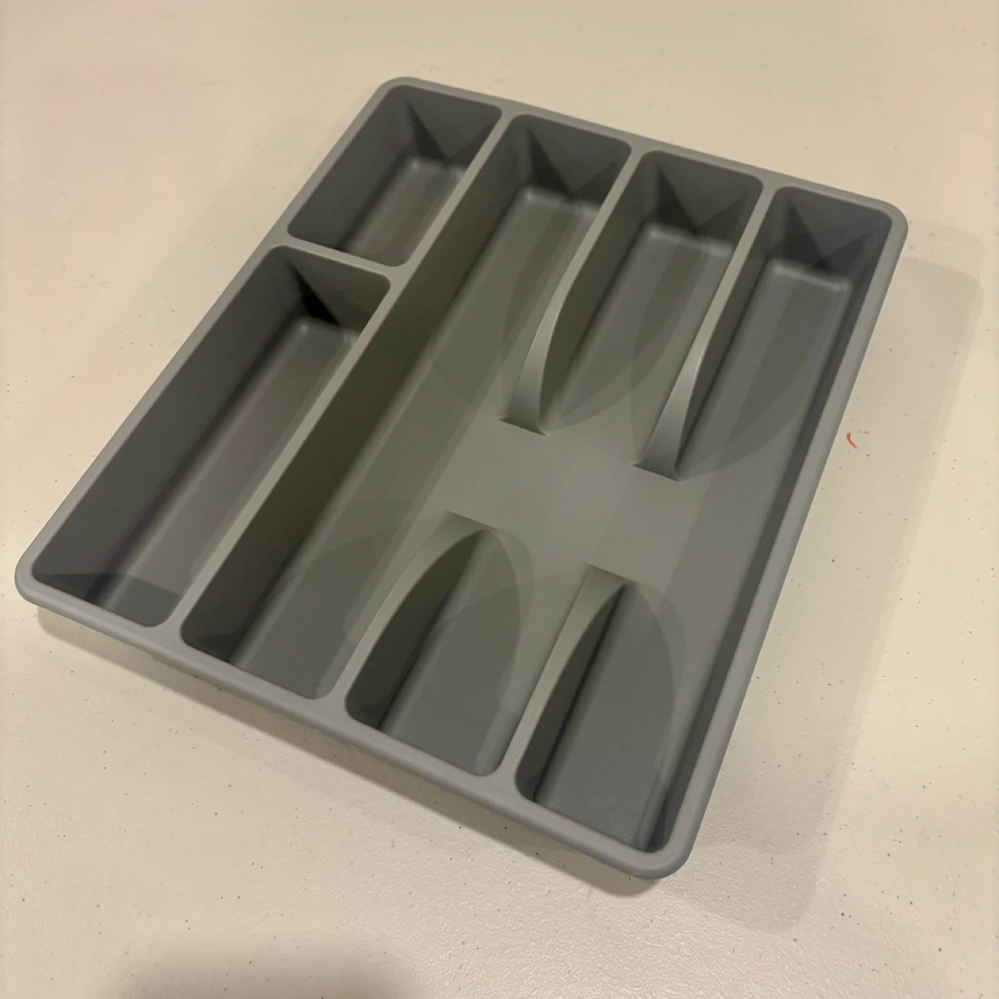 🥕 Grey Cutlery Drawer Organizer