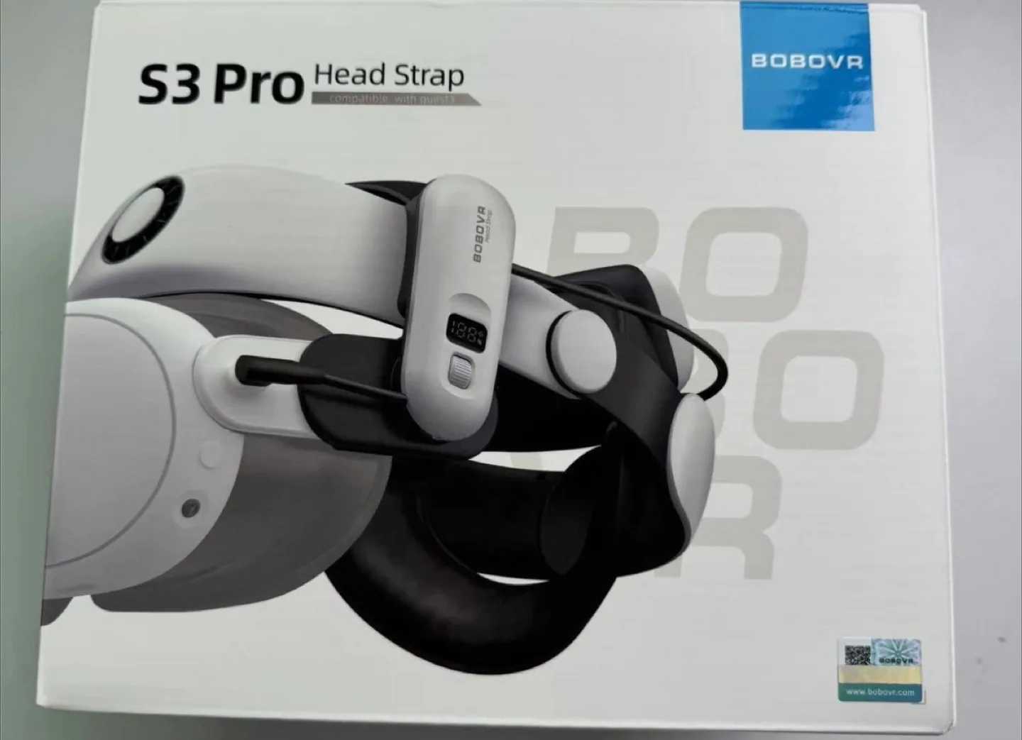 BOBOVR S3 Pro Head Strap for Quest 3 - New in box thumbnail