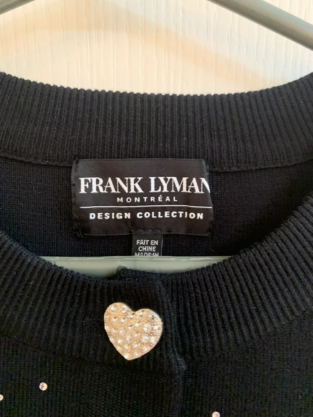 Frank Lyman Montreal Black Cardigan S/P image indicator(4)