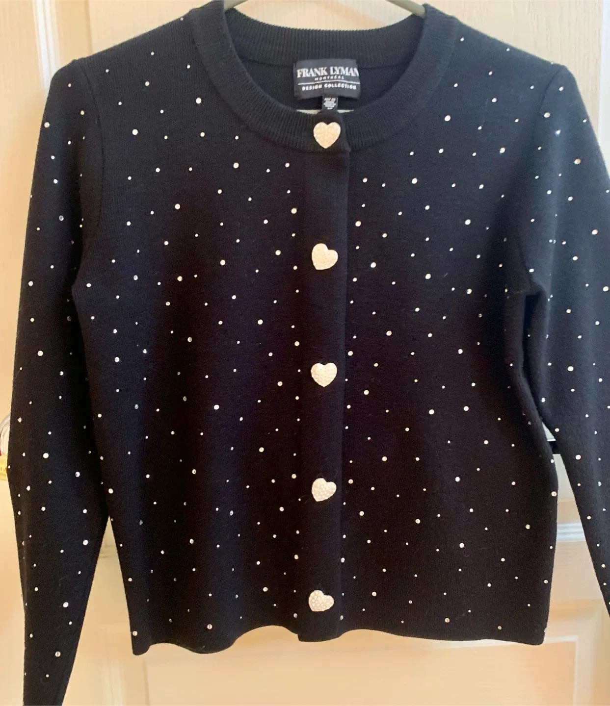 Frank Lyman Montreal Black Cardigan S/P image indicator(2)