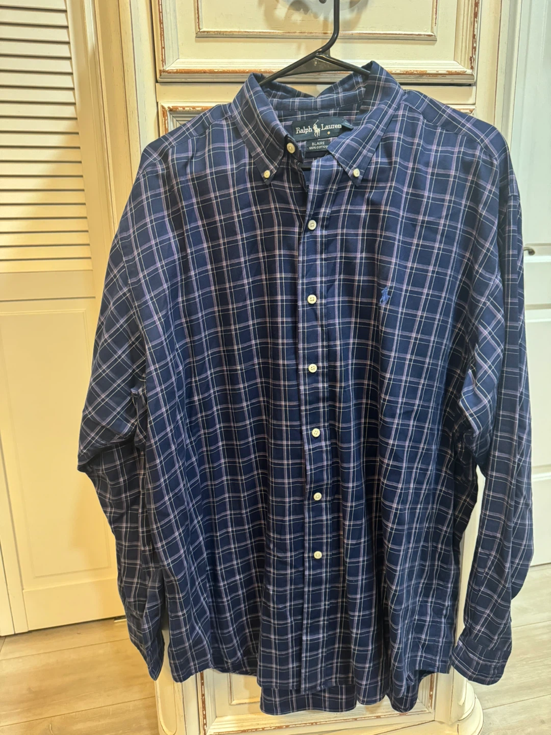 Ralph Lauren Blaire Plaid Shirt - Size L - photo 2