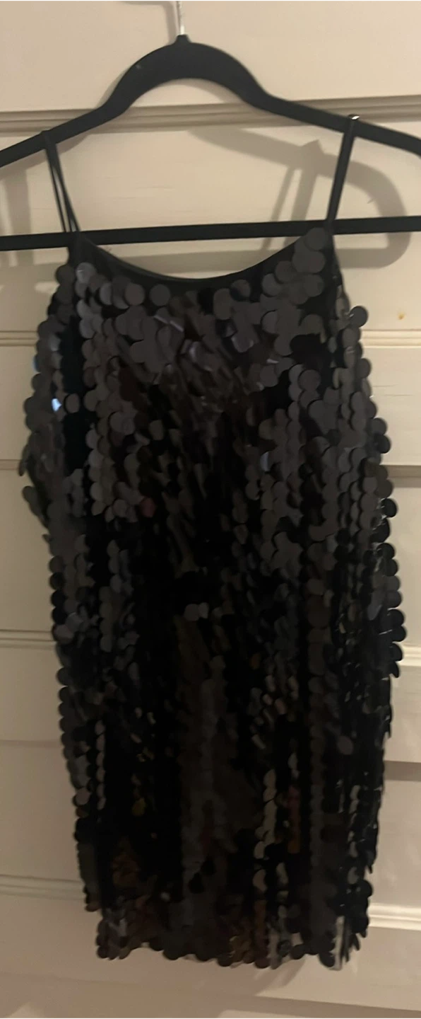 Urban Heritage Night Out Black Sequin Top - Size S - photo 2