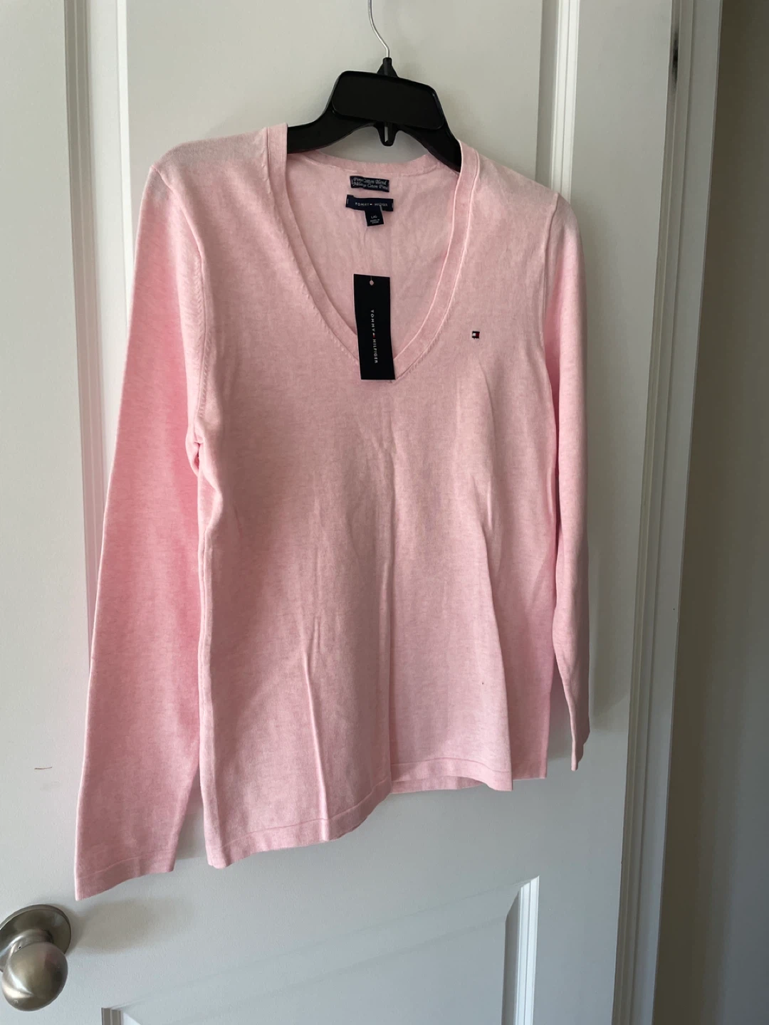 Tommy Hilfiger Pink  Sweater - L brand new