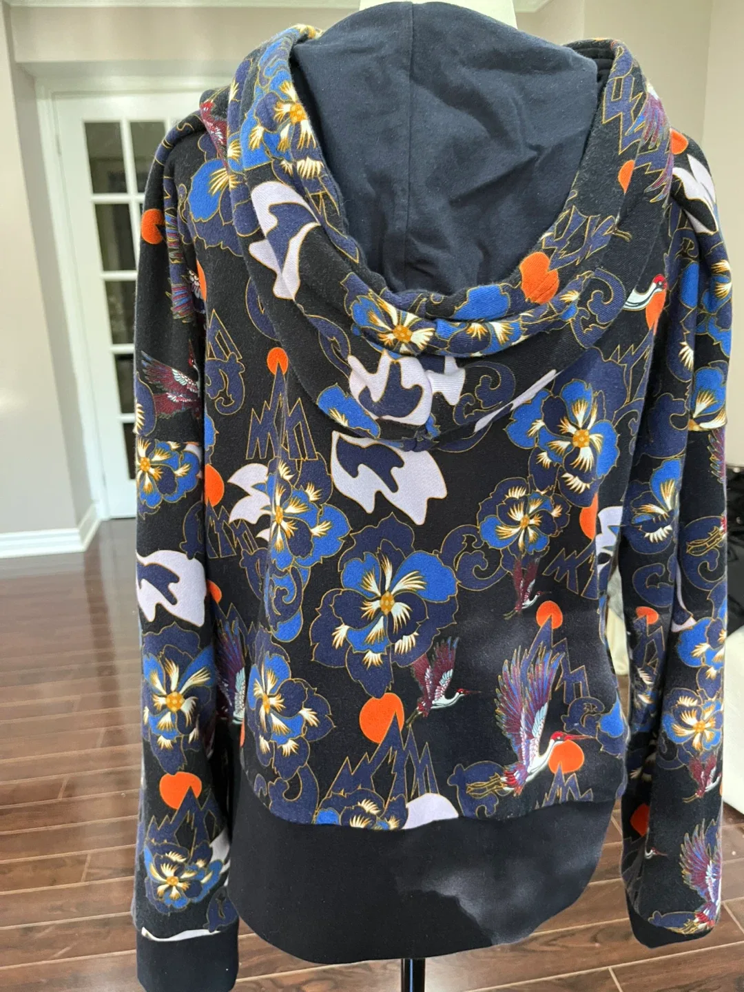 Adidas Floral Print Hoodie image indicator(3)