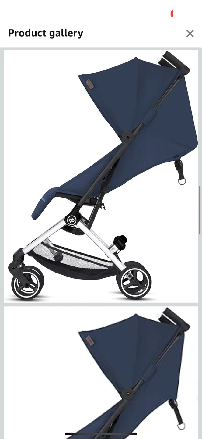 GB Pockit+ All-Terrain Stroller - Navy Blue - photo 3