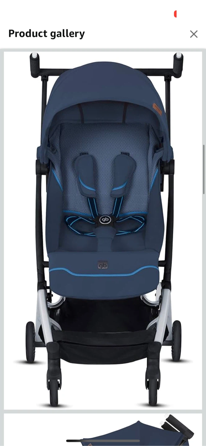 GB Pockit+ All-Terrain Stroller - Navy Blue