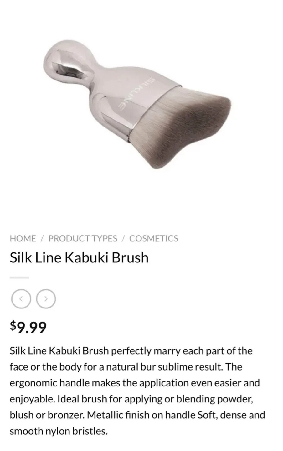 Silkline Makeup Brushes image indicator(3)