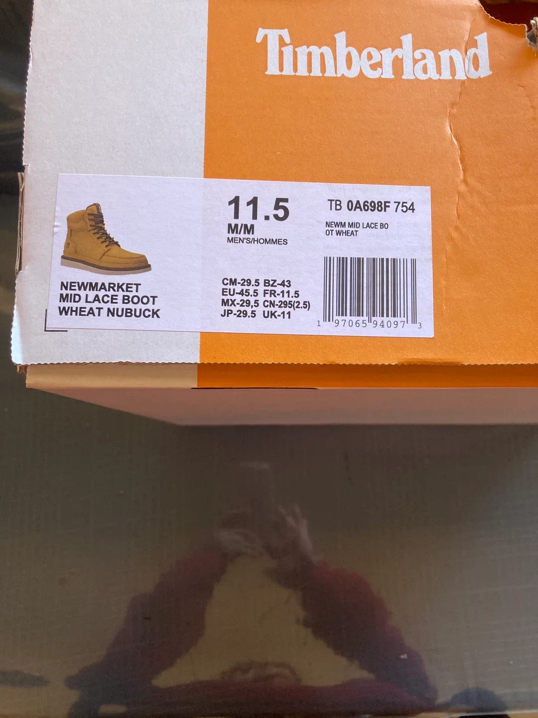 Timberland Newmarket Mid Lace Boot - Size 11.5 image indicator(4)