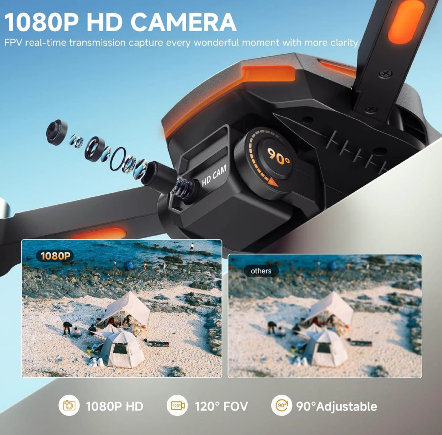 Drone with 1080P HD Camera - photo 4