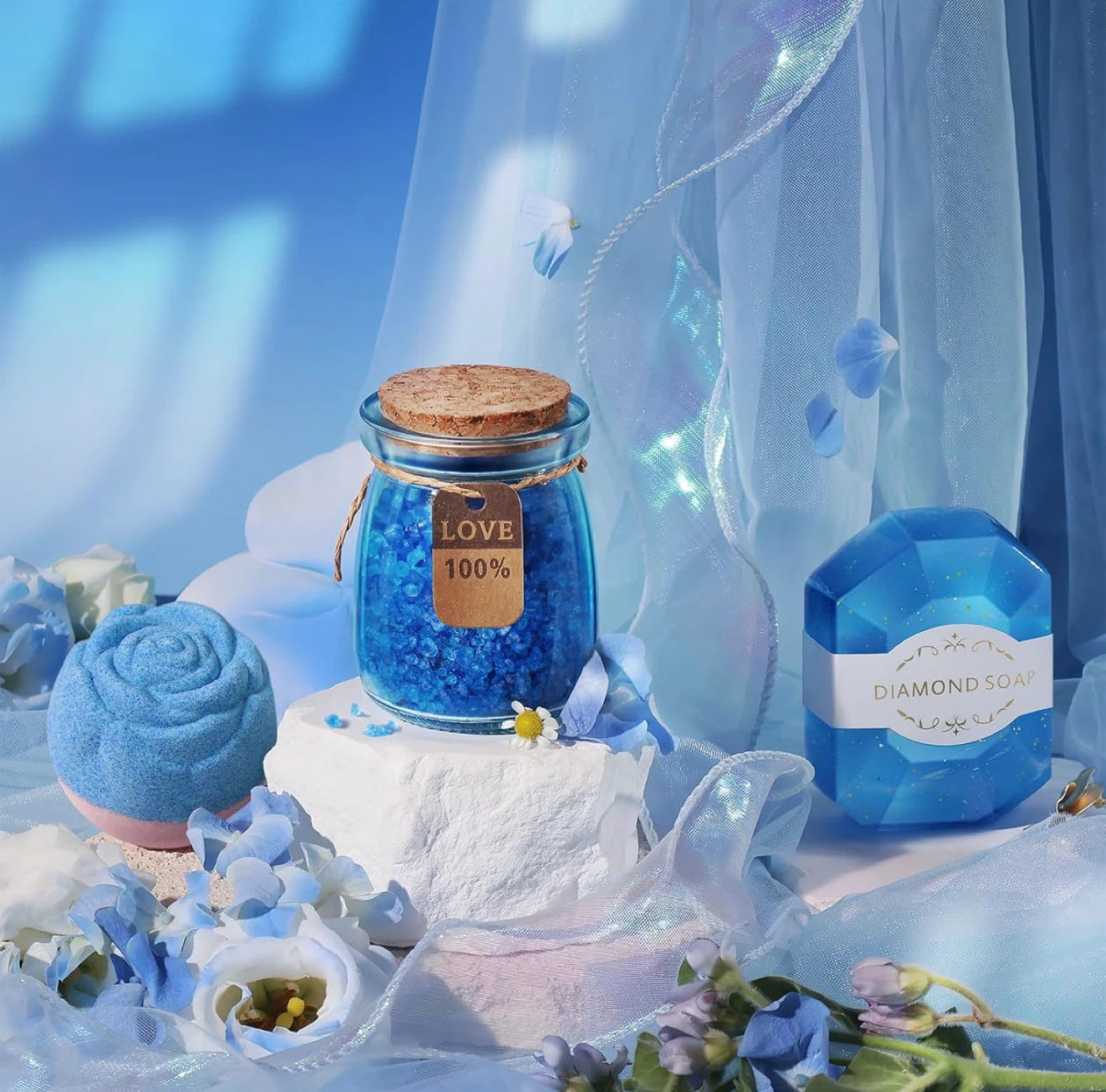 Spa Gift Set - Tumbler, Candle, Soap & More - photo 4