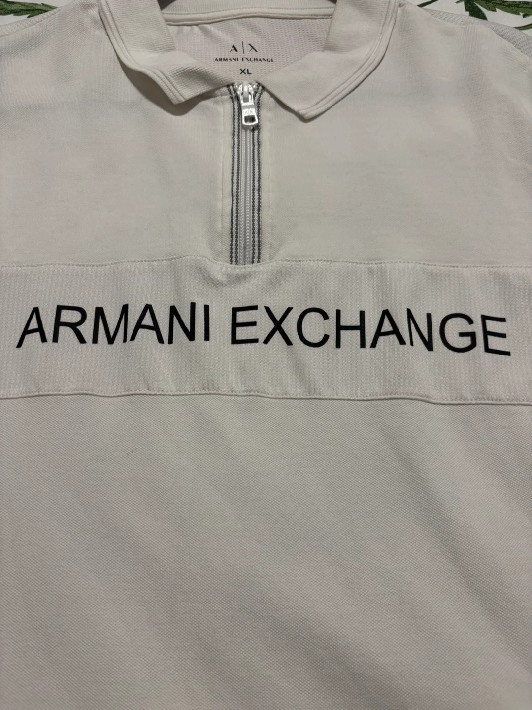 Armani Exchange White Polo Shirt - XL - photo 5