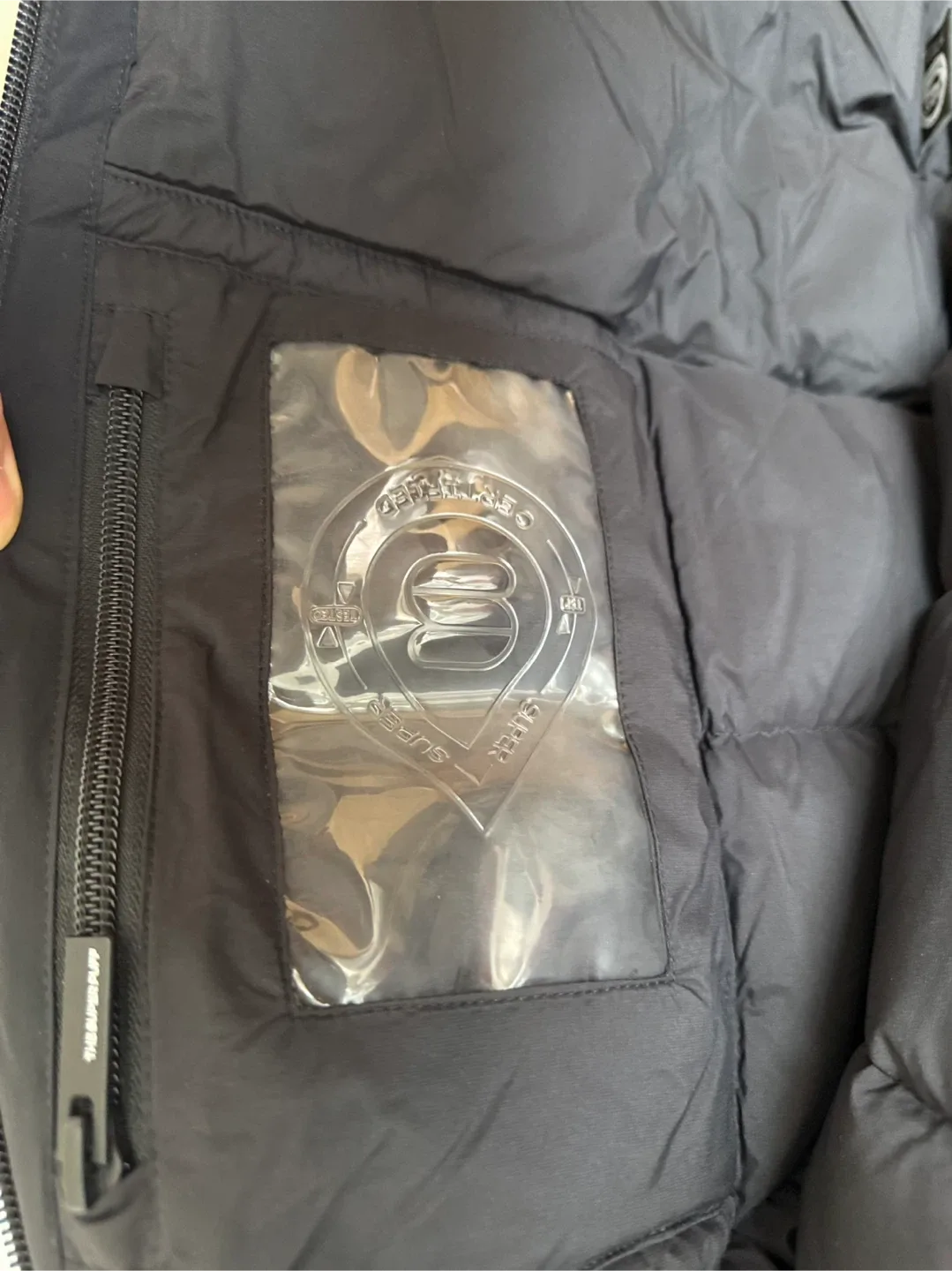 Aritzia Super Puff Puff2O Waterproof Jacket Puffer Size S image indicator(6)