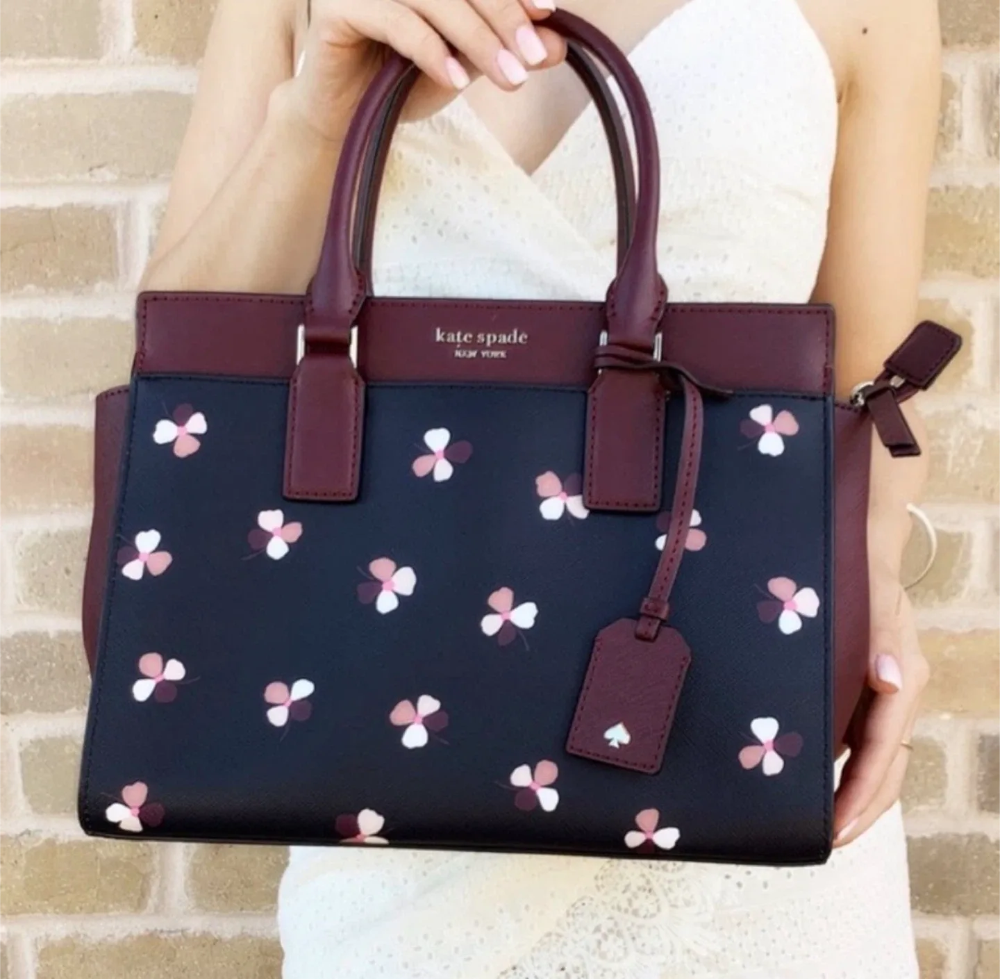 BNWT Kate Spade Cameron Medium Satchel Crossbody Purse image indicator(4)