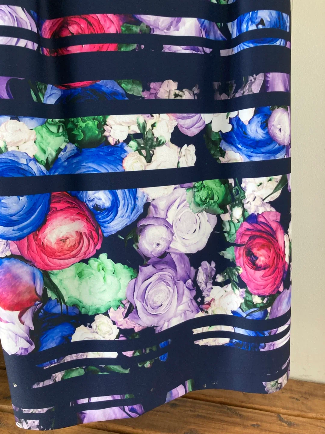 Floral Print Cocktail Dress - size 14 image indicator(3)