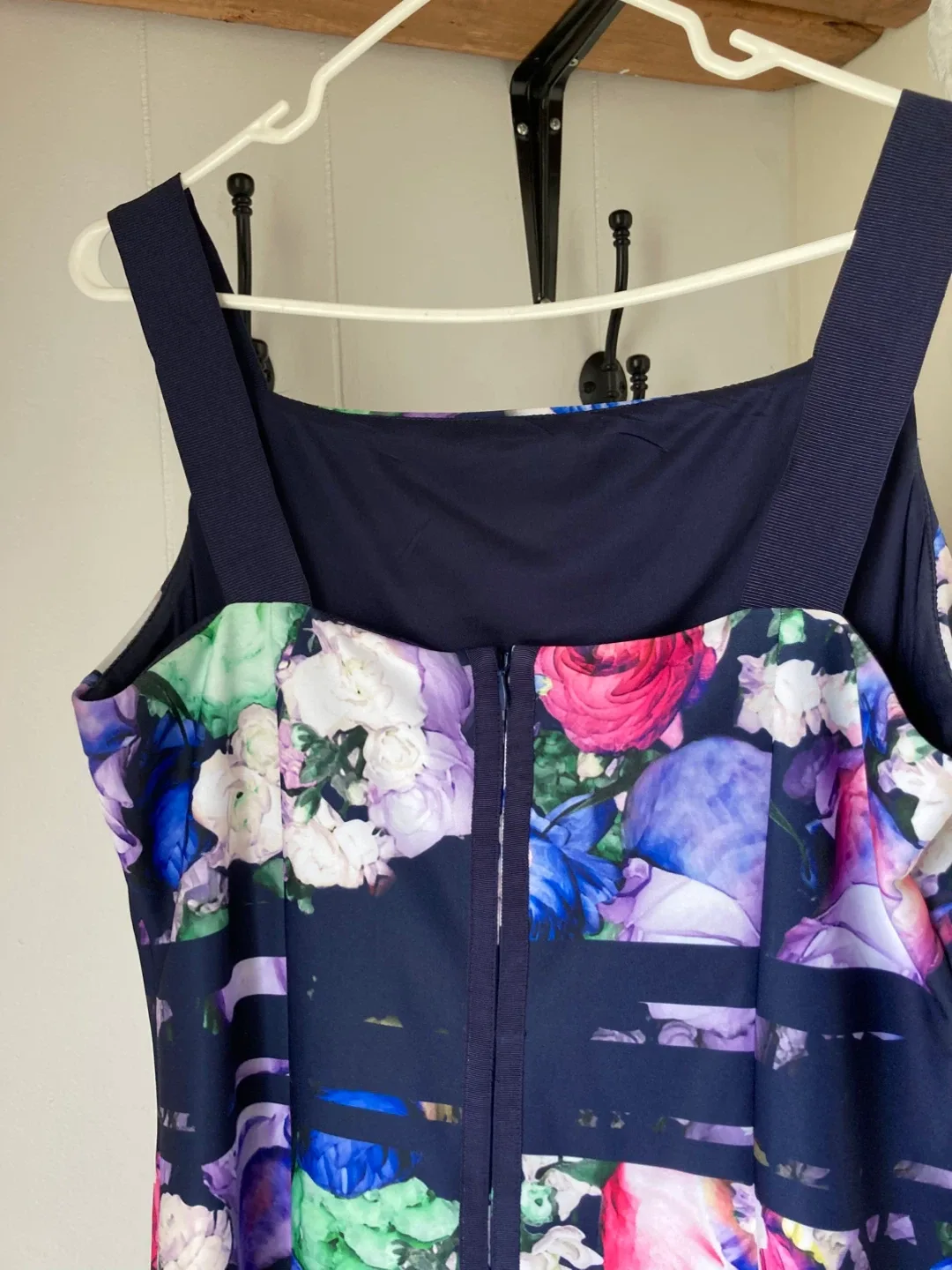 Floral Print Cocktail Dress - size 14 image indicator(5)