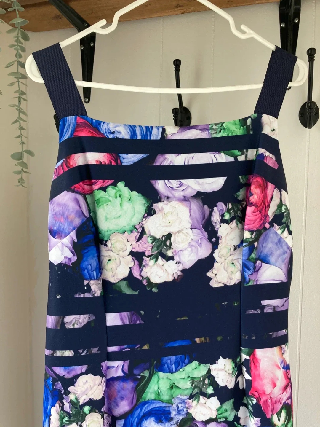 Floral Print Cocktail Dress - size 14 image indicator(4)