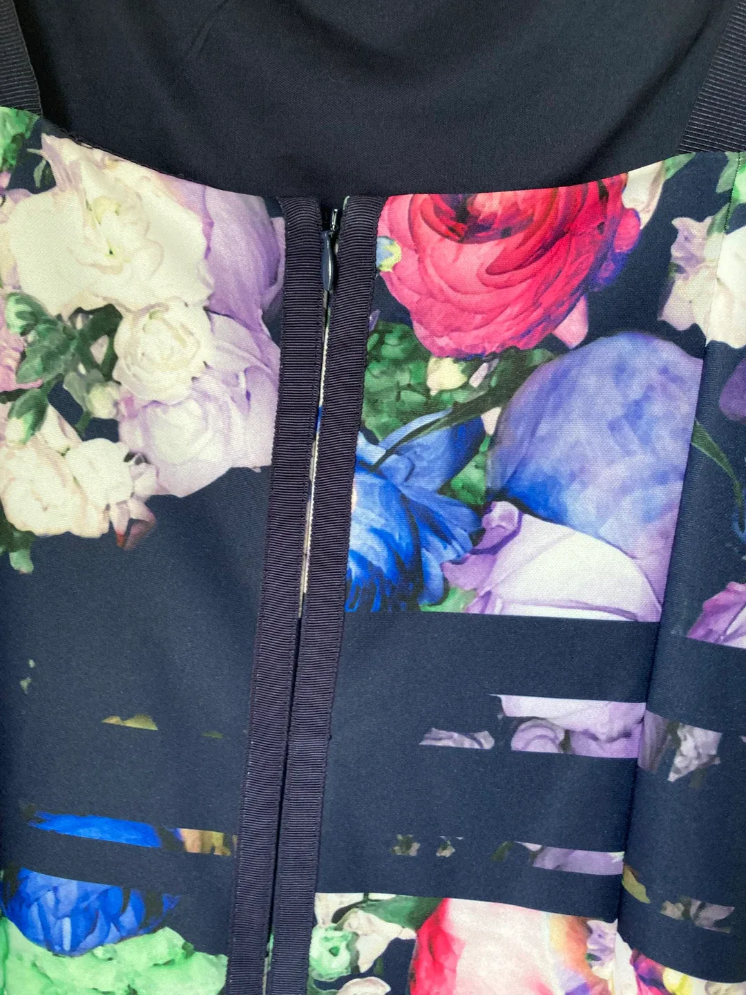 Floral Print Cocktail Dress - size 14 image indicator(6)