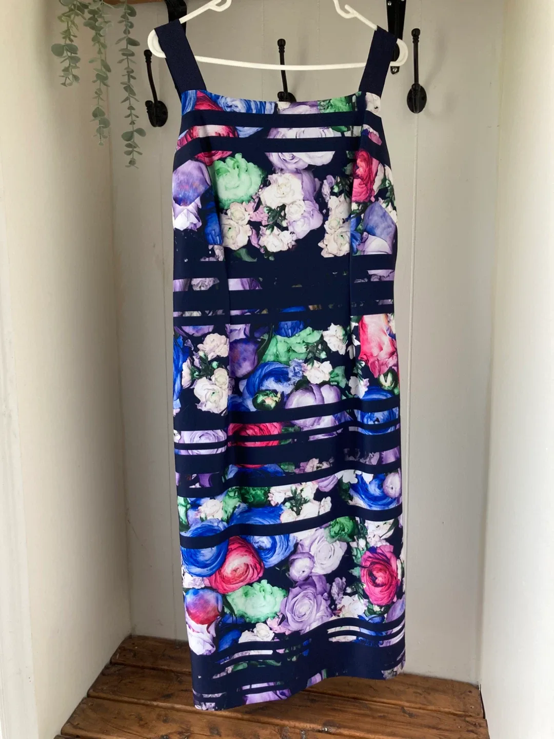 Floral Print Cocktail Dress - size 14 image indicator(8)