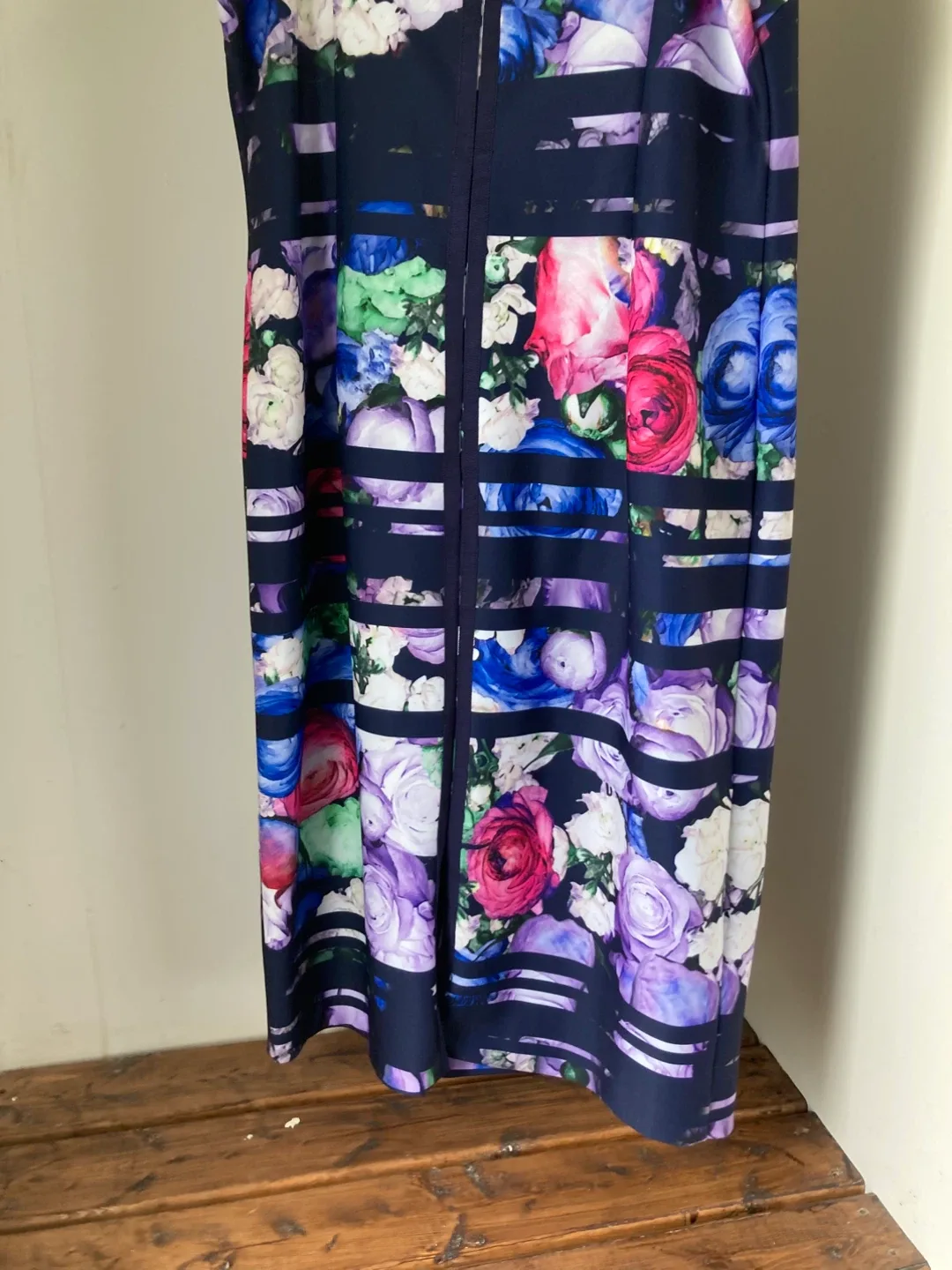 Floral Print Cocktail Dress - size 14 image indicator(7)