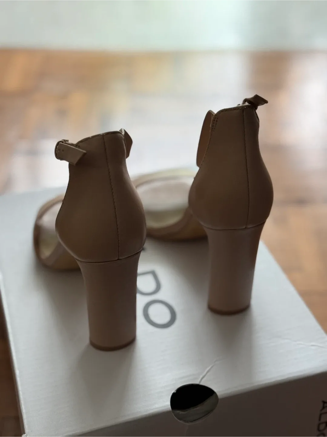 Aldo Beige Heels - Size 6.5 image indicator(3)