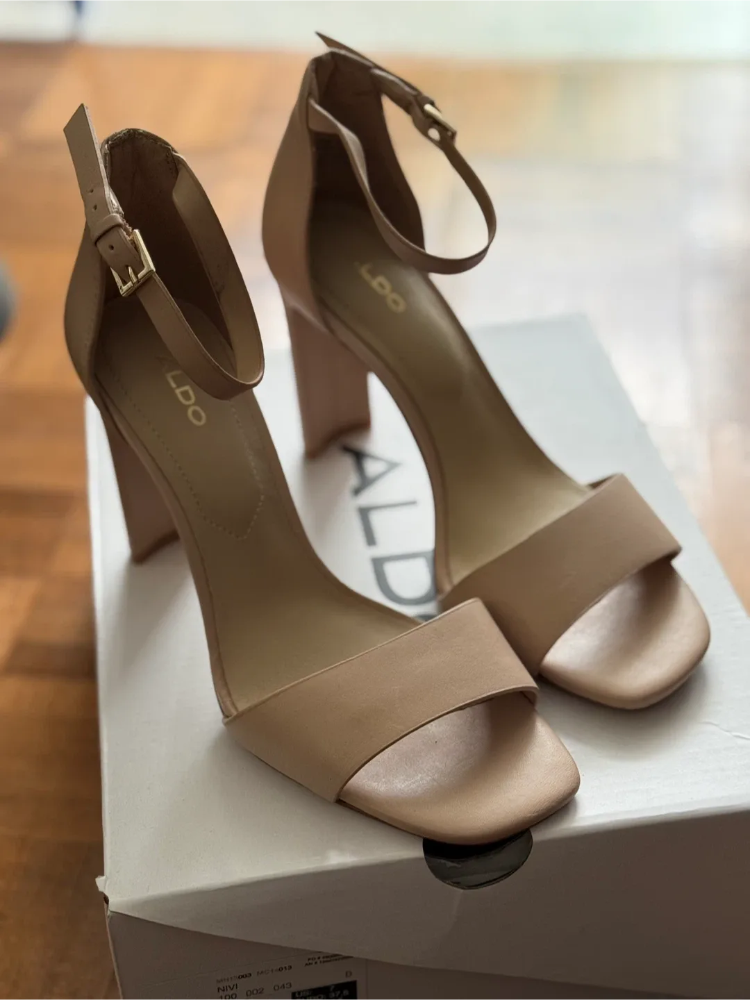 Aldo Beige Heels - Size 6.5 thumbnail
