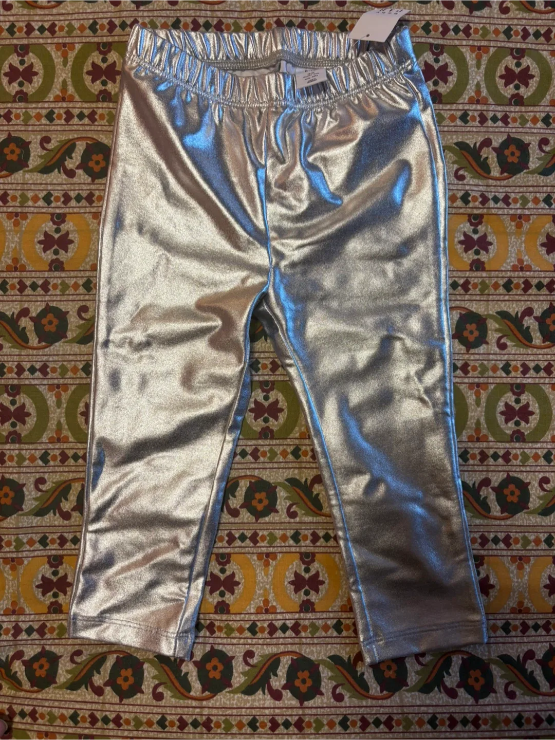 Baby Gap Silver Leggings, Size 18-24 Months thumbnail