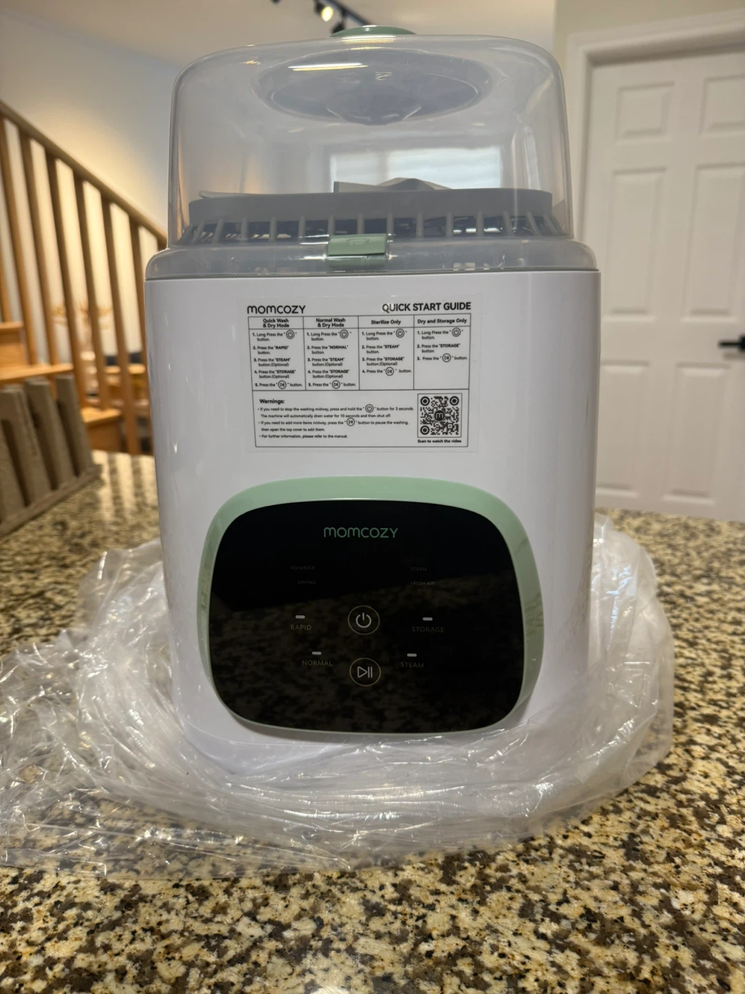 Momcozy KleanPal Pro Baby Bottle Washer, Sterilizer & Dryer - photo 2