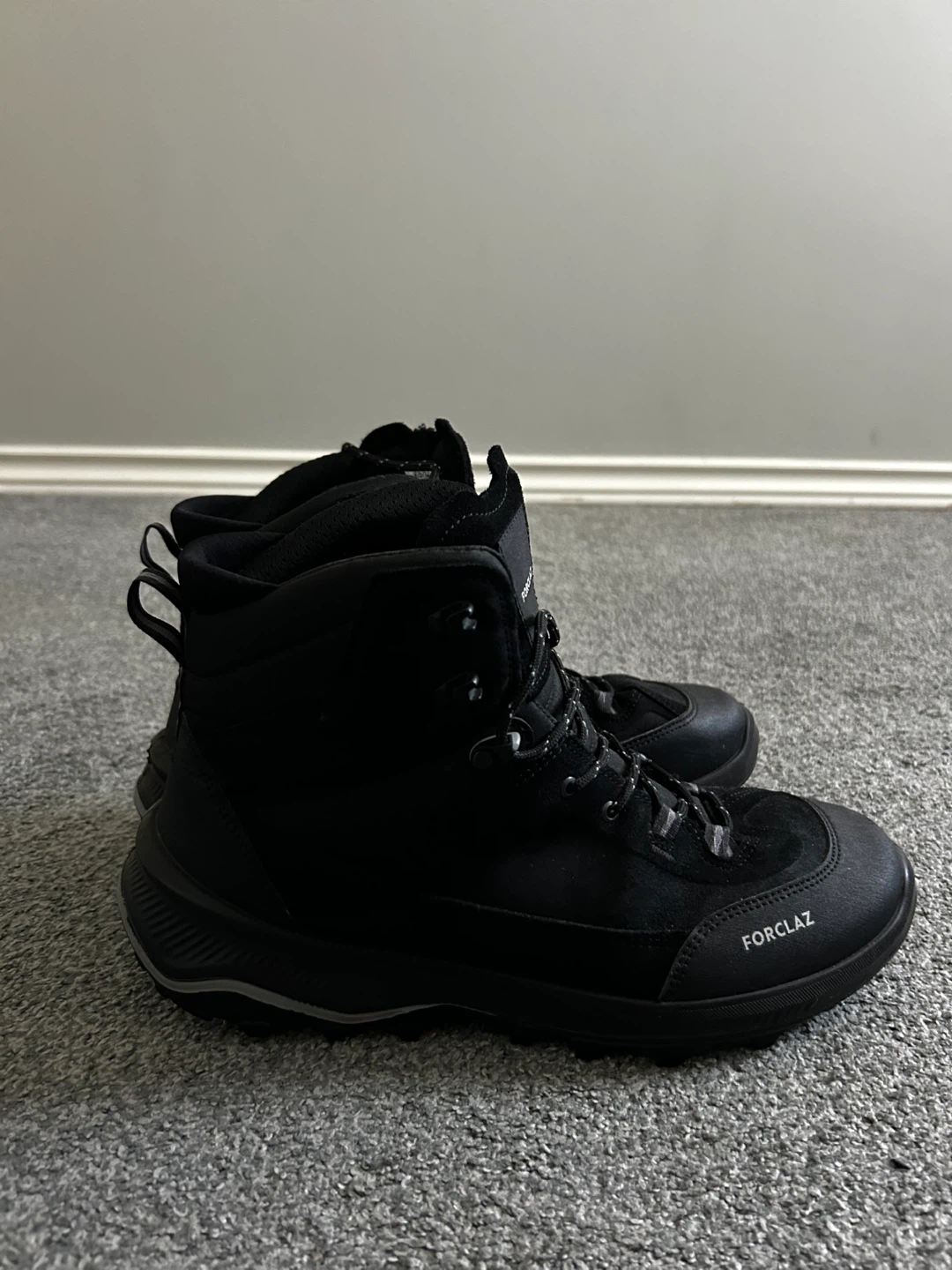 Forclaz Black Hiking Boots - EU 44/ US 10