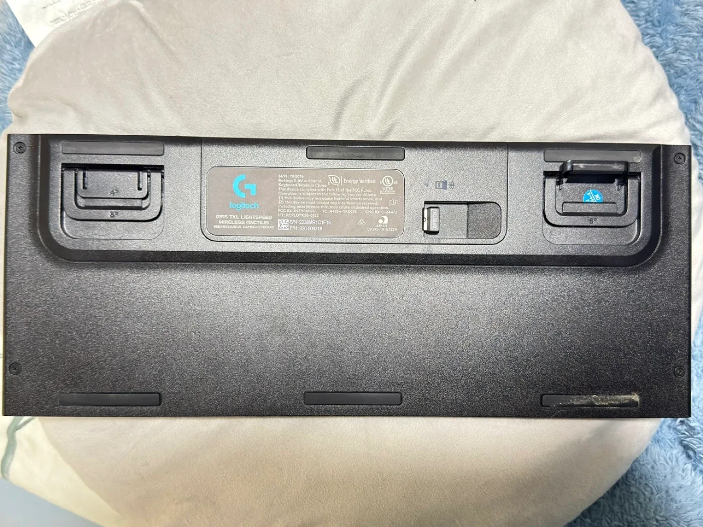 Logitech G915 TKL LIGHTSPEED Wireless Mechanical Keyboard image indicator(4)