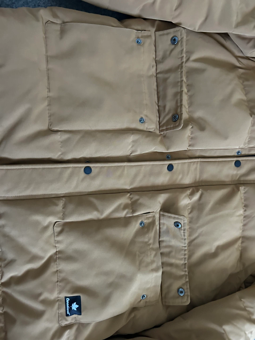 Canadiana Puffer Jacket - Khaki - photo 5