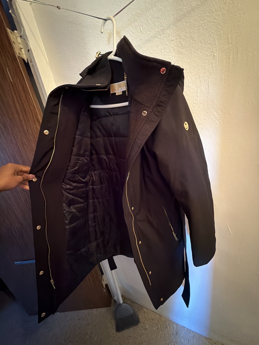 Michael Michael Kors Black Coat Size S - photo 3