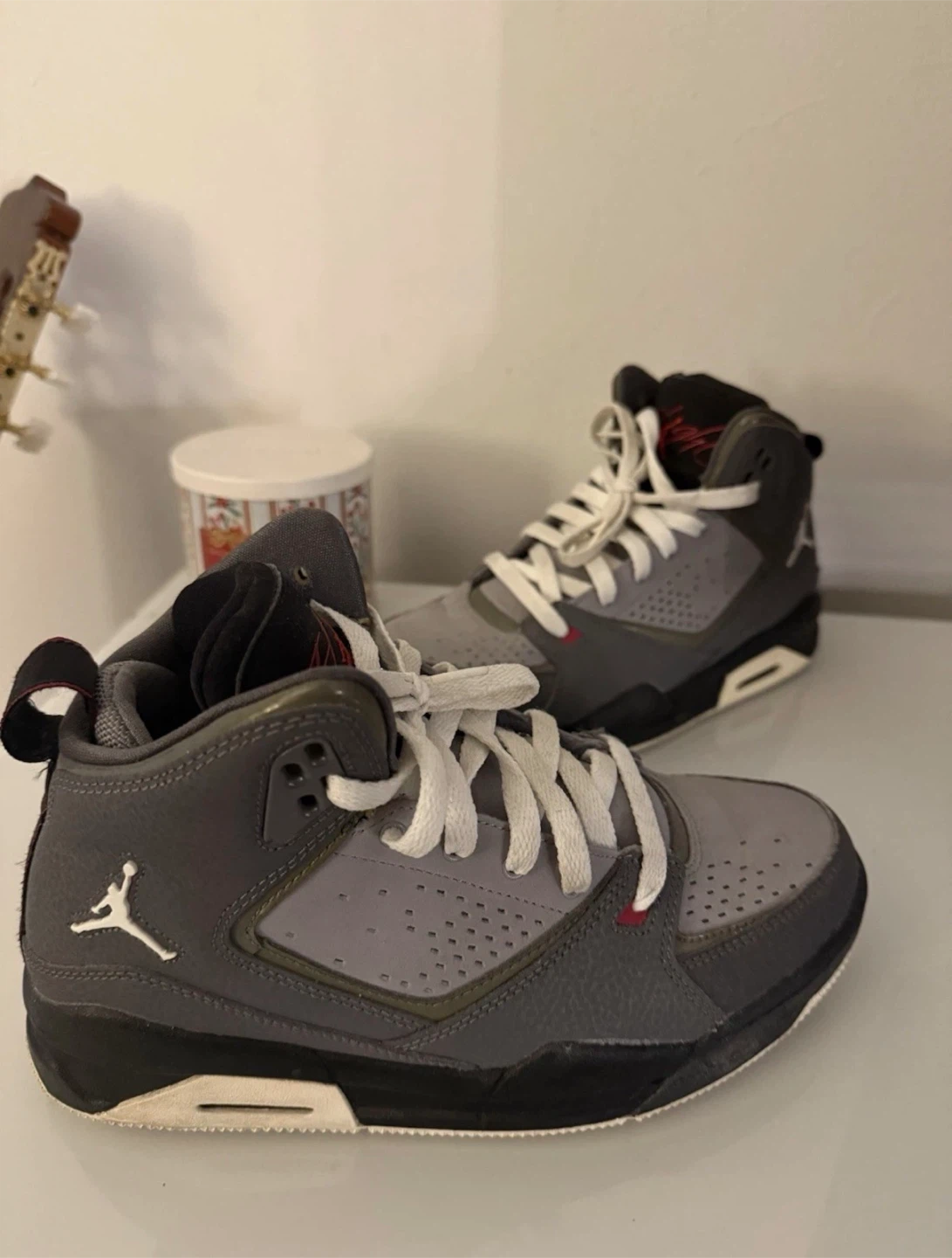 Jordan Flight 45 High - Grey/Black