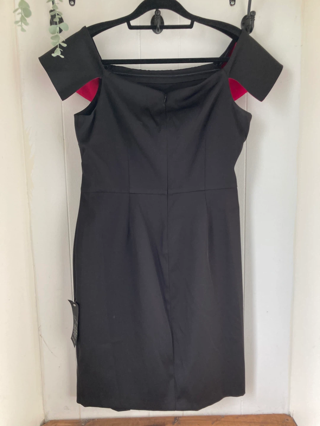 With Tags Black Off-the-Shoulder Dress - size 14 - photo 5
