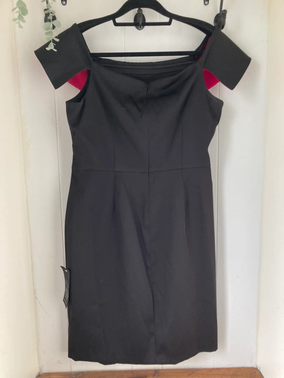 With Tags Black Off-the-Shoulder Dress - size 14 image indicator(5)