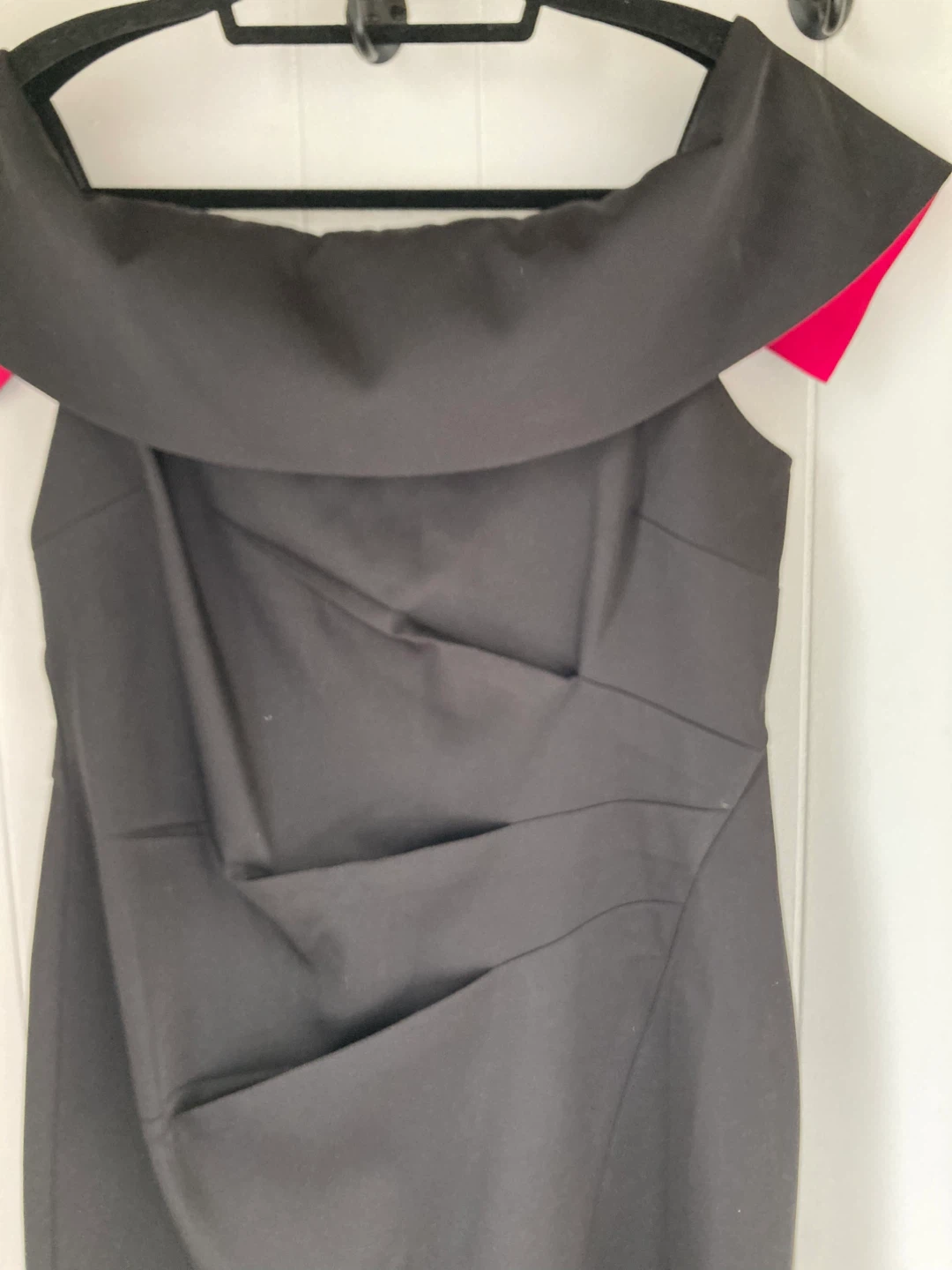 With Tags Black Off-the-Shoulder Dress - size 14 - photo 2