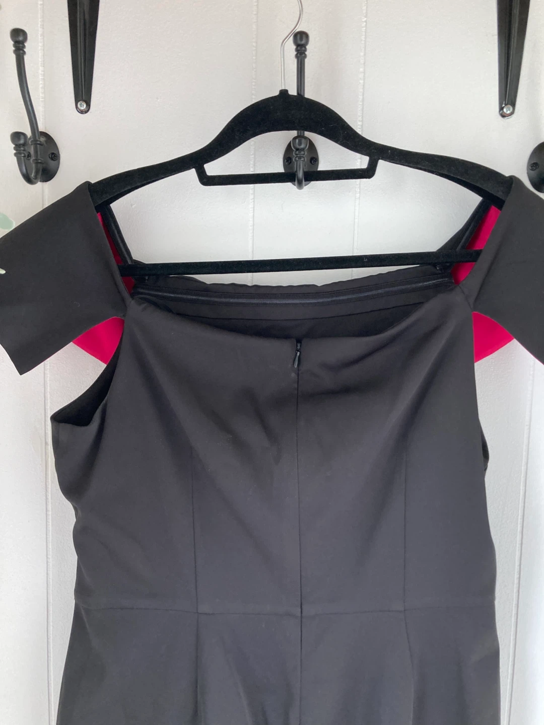 With Tags Black Off-the-Shoulder Dress - size 14 - photo 4