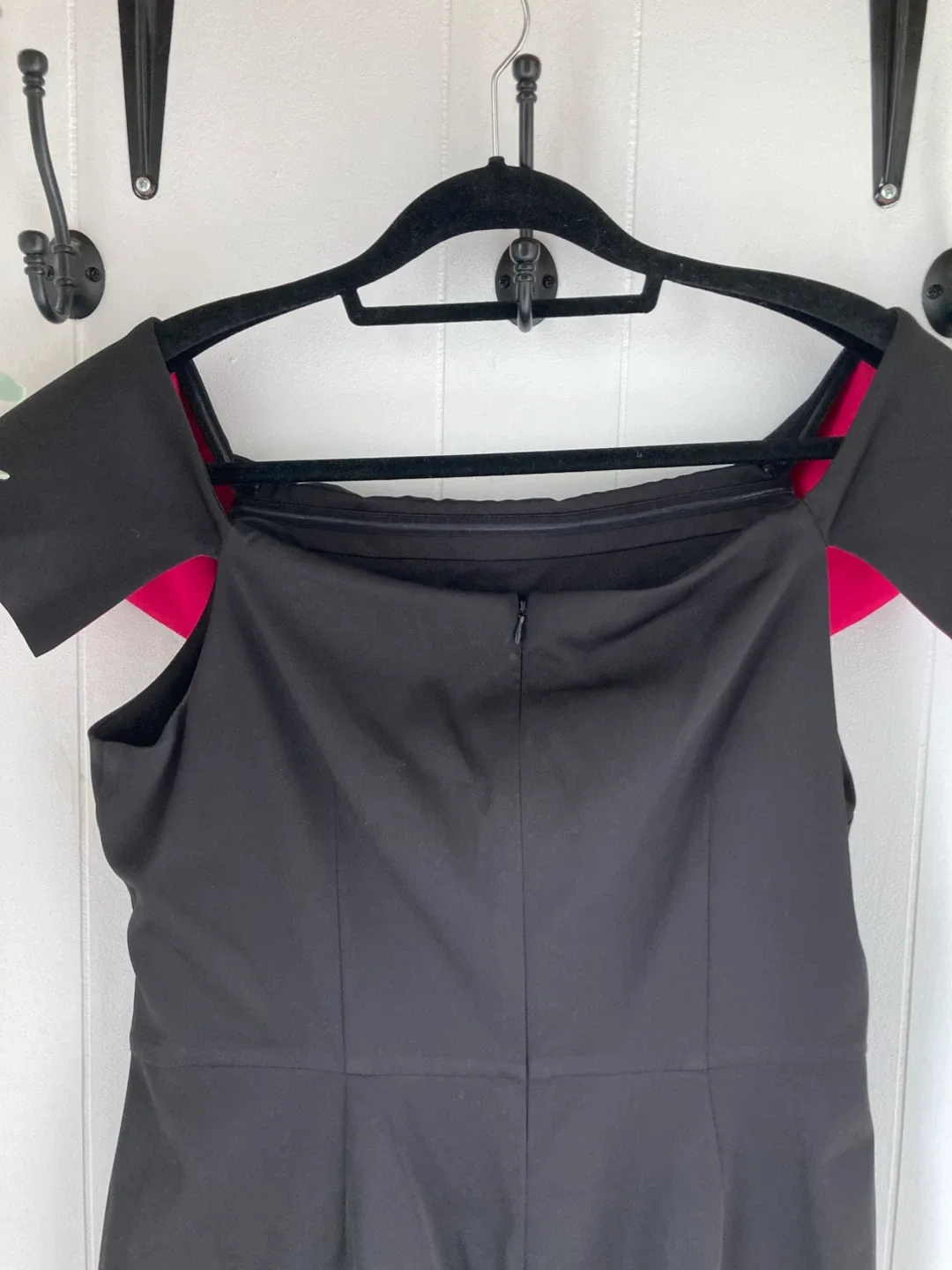 With Tags Black Off-the-Shoulder Dress - size 14 image indicator(4)