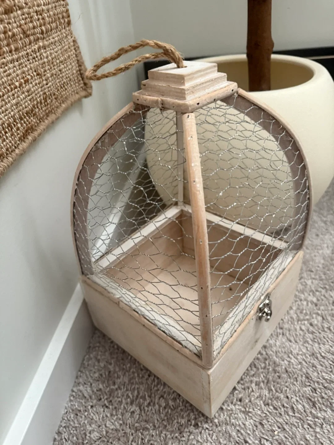 🥕Decorative Wooden Cage Decor image indicator(2)